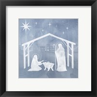 Framed 'Star of Bethlehem I' border=