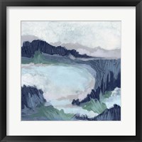 Blue Marsh Grove II Framed Print
