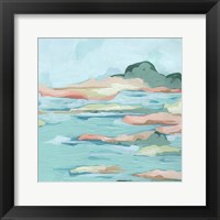 Seafoam Coast II Framed Print