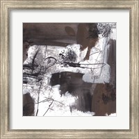 Framed 'Lakeside Birch I' border=