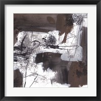 Framed 'Lakeside Birch I' border=