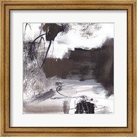 Framed 'Lakeside Birch III' border=