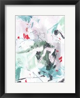 Rouge Splash IV Framed Print