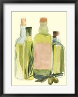 Framed Olive Oil Set II