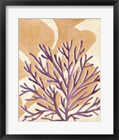 Chromatic Sea Tangle II Framed Print