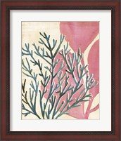 Framed 'Chromatic Sea Tangle III' border=