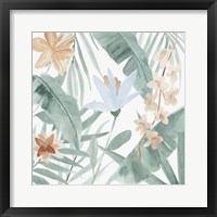 Tropical Welcome III Framed Print