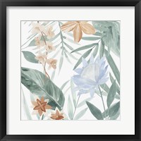 Tropical Welcome IV Framed Print