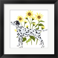 Garden Trot II Framed Print