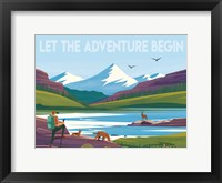 Framed Let the Adventure