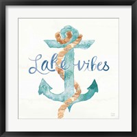 Lake Love V Framed Print