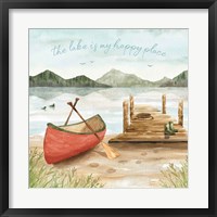 Lake Love III Framed Print