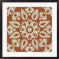 Terra Cotta Tile IV Framed Print