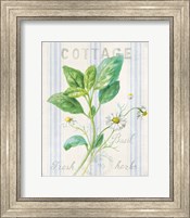 Framed 'Floursack Herbs IV' border=