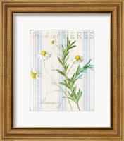 Framed 'Floursack Herbs I' border=