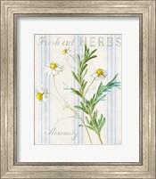 Framed 'Floursack Herbs I' border=