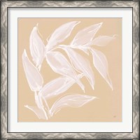 Framed 'Leaf Study VI' border=