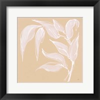 Framed 'Leaf Study V' border=