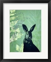 Framed Cheeky Rabbit