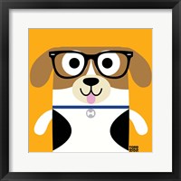 Framed Bow Wow Beagle