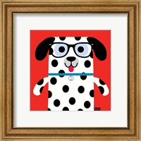 Framed 'Bow Wow Dalmation' border=