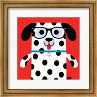 Framed 'Bow Wow Dalmation' border=