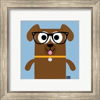 Framed 'Bow Wow Labrador' border=