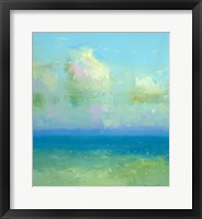 Framed Turquoise Ocean