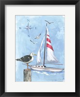 Framed Sailboat