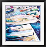 Framed Rockport Boats