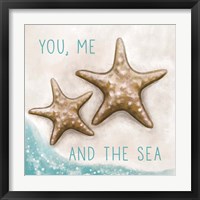 Framed 'You, Me and the Sea' border=