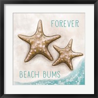 Forever Beach Bums Framed Print