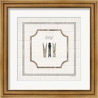 Framed 'Dry' border=