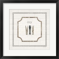 Dry Framed Print