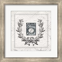 Framed 'Clean and Fresh' border=