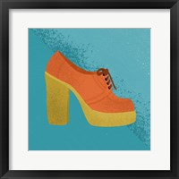 Framed Orange Clog