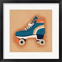 Framed Orange Skate