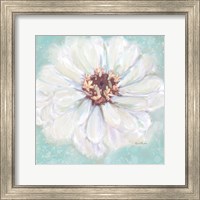 Framed 'Zinnia III' border=