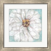 Framed 'Zinnia IV' border=