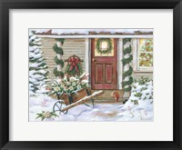 Framed Holiday Porch