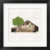 Framed 'Spring & Summer Barn Quilt I' border=