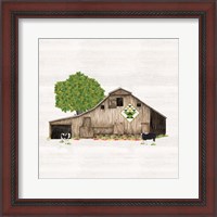 Framed 'Spring & Summer Barn Quilt I' border=