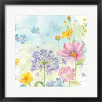 Wildflower Mix II Framed Print