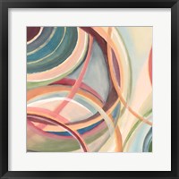 Overlapping Rings I Framed Print