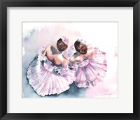 Framed 'Ballet III' border=