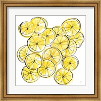 Framed Cut Lemons III