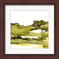 Framed 'Greenscape I' border=