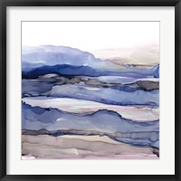 Bluescape IV Framed Print