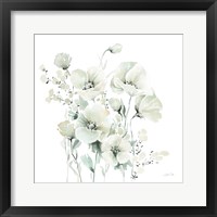 Framed 'Secret Garden Bouquet II' border=