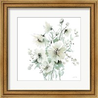 Framed 'Secret Garden Bouquet I' border=